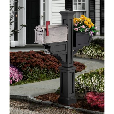 Signature Plus Mail Post - Black