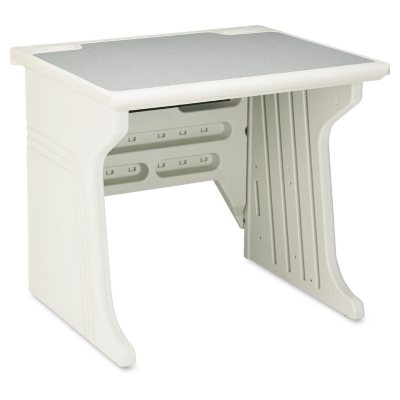 Aspira Modular Workstation Table - Platinum