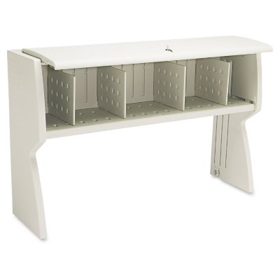 Aspira Hutch – 60”W x 16 1/4”D x 36”H - Platinum  