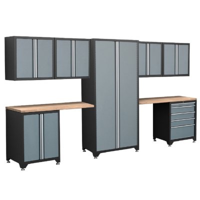NewAge Bold Series 9 pc. Cabinet Set - Gray