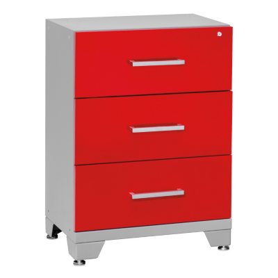 Performance Series 3 Drawer Tool Cabinet - Red