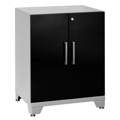 Performance Plus 2 Door Base Cabinet, Black