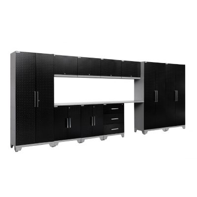 NewAge Products Performance Diamond Series 12 Piece Cabinet Set - Black