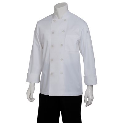 Chef Works Le Mans Chef Coat - White - S