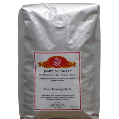 Mosaic Jumpy Monkey Whole Bean Coffee - 32 oz.