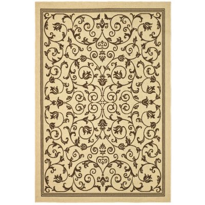 Courtyard Rug - Natural/Brown 5'3" × 7'7"
