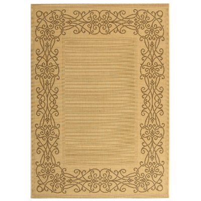 Courtyard Rug - Natural/Brown 5'3" × 7'7"