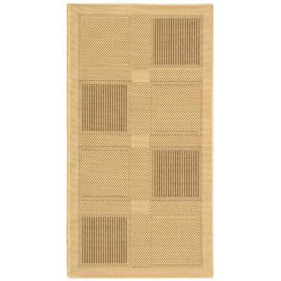 Courtyard Rug - Nautural/Brown  - 4' × 5'7"