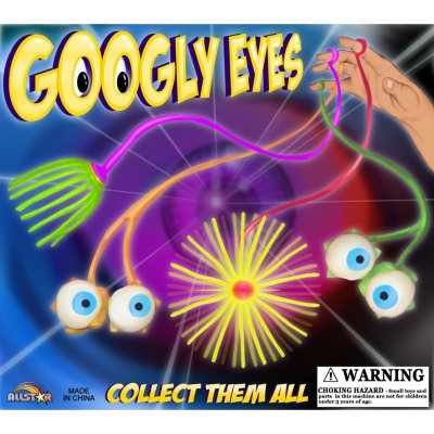 Googly Eyes - 2" Capsules - 250 ct.