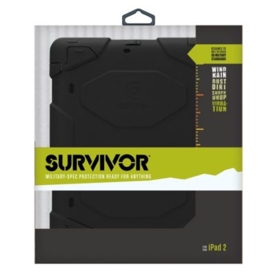 Griffin Survivor Case for iPad w/ Stand