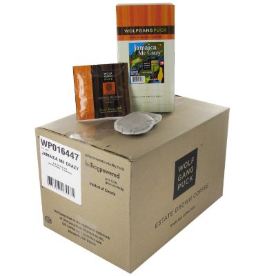 Wolfgang Puck Jamaica Me Crazy Coffee Pods (108 ct.)