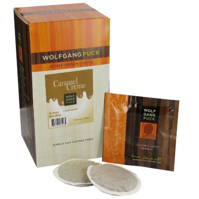 Wolfgang Puck Crème Caramel Coffee Pods - 108 count