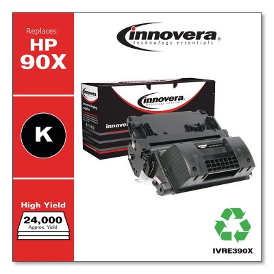 Innovera 90X Remanufactured High Yield Laser Toner Cartridge, Black (24000 Page Yield)