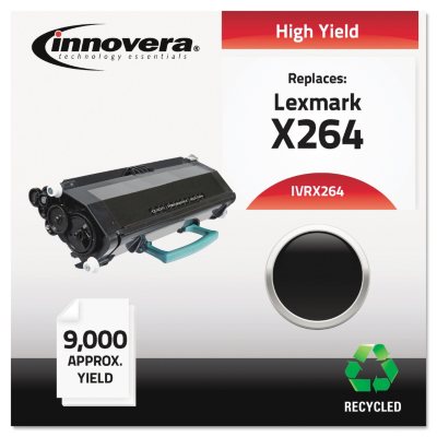 Innovera - Remanufactured X264H11G Toner, 9000 Page-Yield -  Black