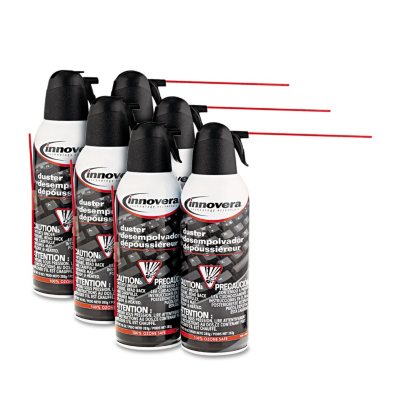 Innovera - Air Duster, 10 oz - 6 Pack