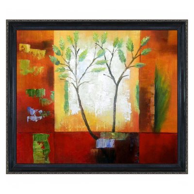 Hand-painted Oil Reproduction of Various Artists' <i>Together</i>.