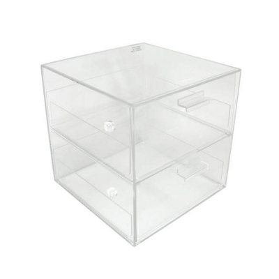 2-Drawer Straight Front Counter Display