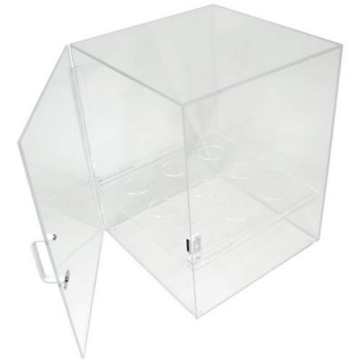 Acrylic Cone Dispensing and Storage Cabinet
