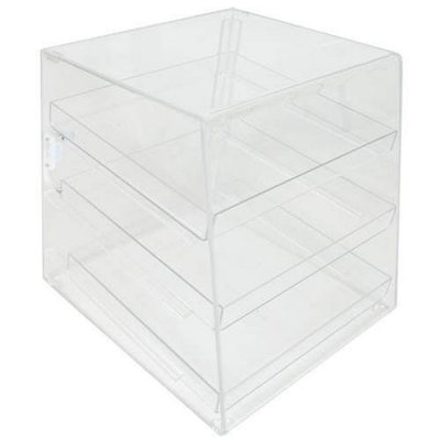 3-Tray Slant Front Counter Display