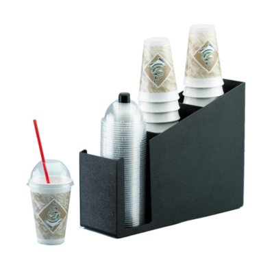 Black Cup/Lid Organizer