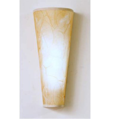 Wireless Accent Wall Sconce with Textured Shade