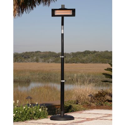 Black Steel Patio Heater