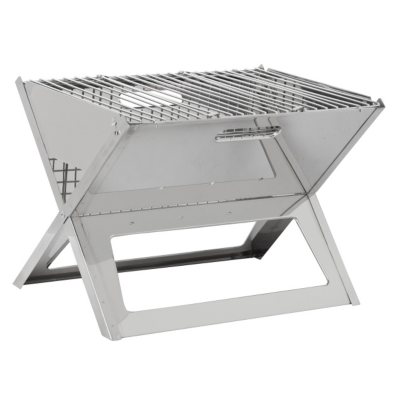 Stainless Steel Notebook Charcoal Grill