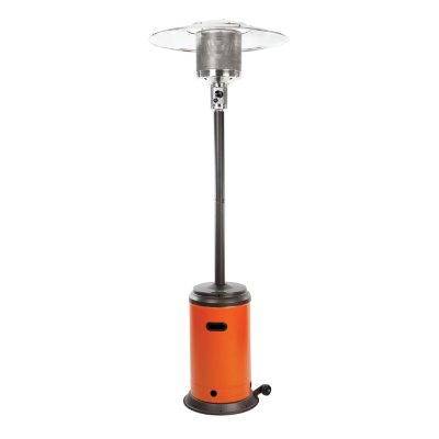 Mocha and Tuscan Orange Powder Coated Patio Heater