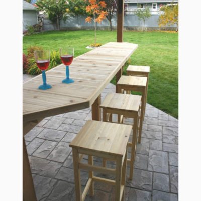 Bar for Naramata 9' x 9' Spa Shelter