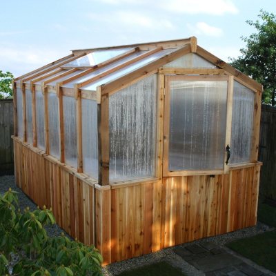 Western Cedar Greenhouse - 8 x 12