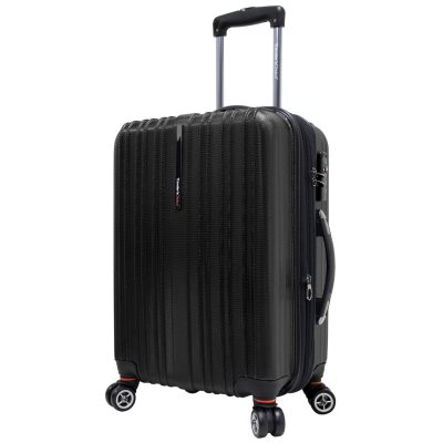 Traveler's Choice 21" Tasmania Spinner Luggage - Black