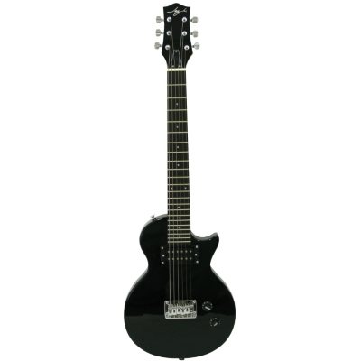 Mini Cutaway Electric Guitar & Amp Pack in Black with 22" Scale