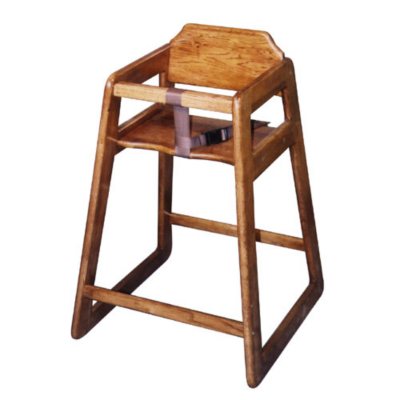 Old Dominion Solid Oak Highchair