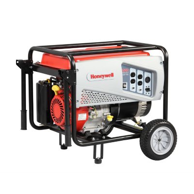 Honeywell 6,500W / 8,125W Portable Gas Powered Generator w/ Pull Start