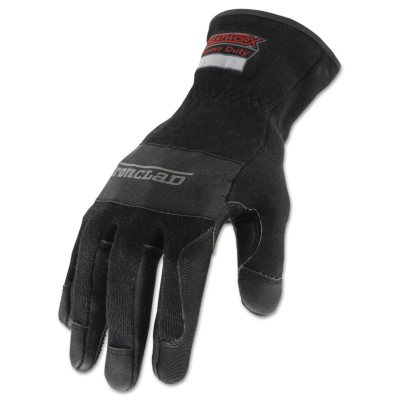 Ironclad Heatworx Heavy-Duty Gloves, Black/Grey (Medium)
