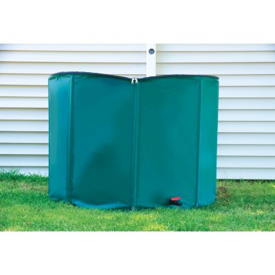 Portable Rain Barrel with Diverter - 250 gal.