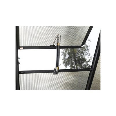 EasyGrow Greenhouse Vent with Auto Opener - Black
