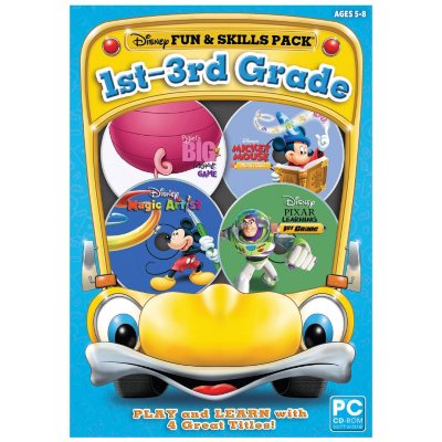 Disney Fun & Skills: 1st-3rd Grade