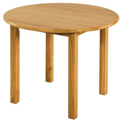 30" Round Hardwood Table w/ 22" legs