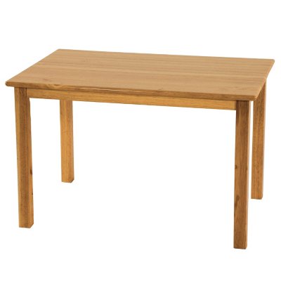 24" x 36"  Rectangular Hardwood Table w/ 22" legs