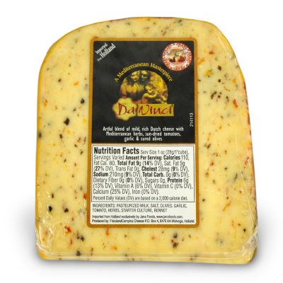 Da Vinci Herbed Gouda Cheese - 1 lb.