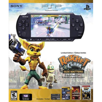 Ratchet & Clank PSP Entertainment Pack Black