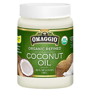 Omaggio Organic Refined Coconut Oil (1.66 L)