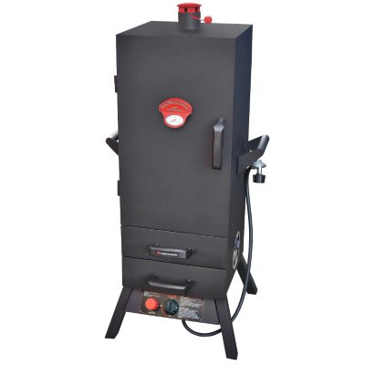 38" Two Drawer Heat Saving Vertical Gas Smoker