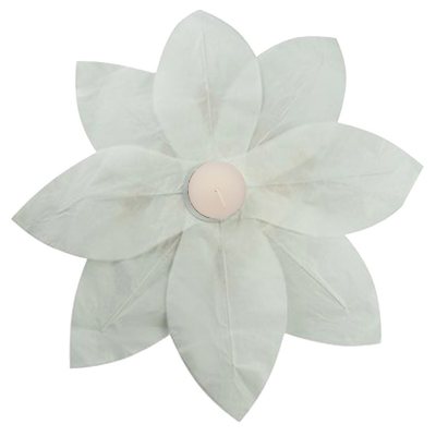 UPC 715844560060 product image for Lotus Floating Paper Lanterns - 6 Count - White | upcitemdb.com