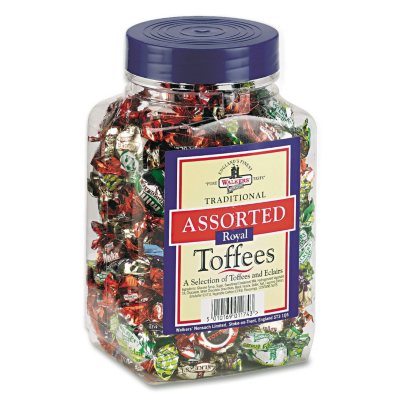 UPC 717227940544 product image for Assorted Flavored Toffee Candy - 2.75 lb. Tub | upcitemdb.com