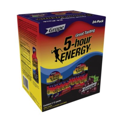 5-Hour Energy - Grape, 1.93 oz. (24 pk.)