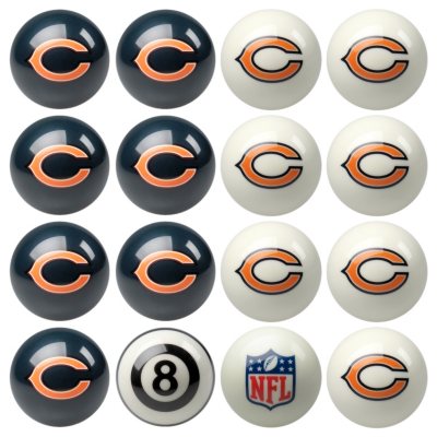 UPC 720805011192 product image for Chicago Bears Home vs. Away Billiard Ball Set | upcitemdb.com