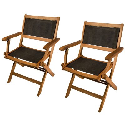 Sea Breeze Folding Arm Chair - 2 pk.