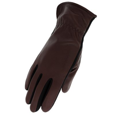 Genuine Sheepskin Leather Gloves with Memory Foam Palm Patch